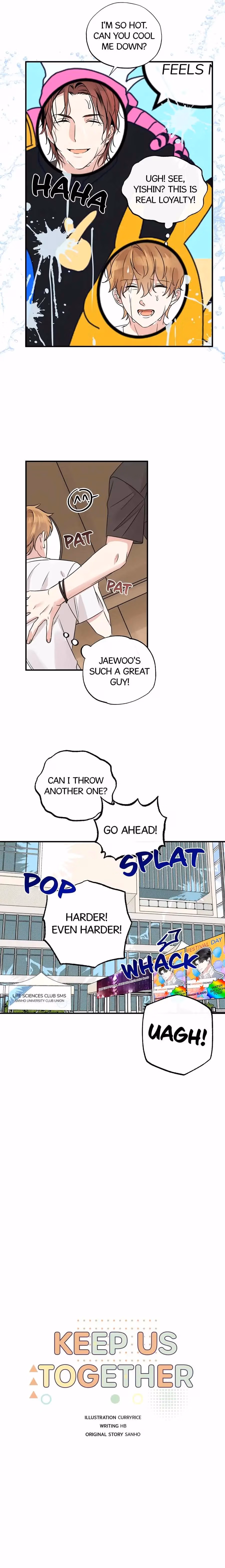 Read Keep Us Together chapter 22 image 8 on Lezhin