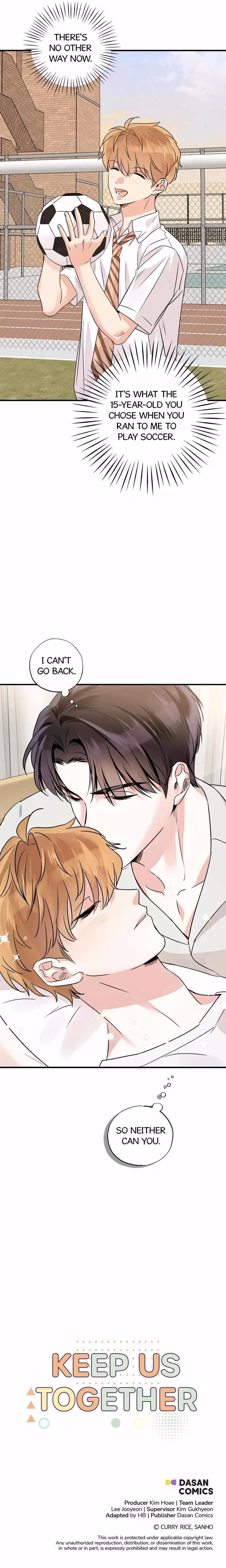 Read Keep Us Together chapter 23 image 21 on Lezhin