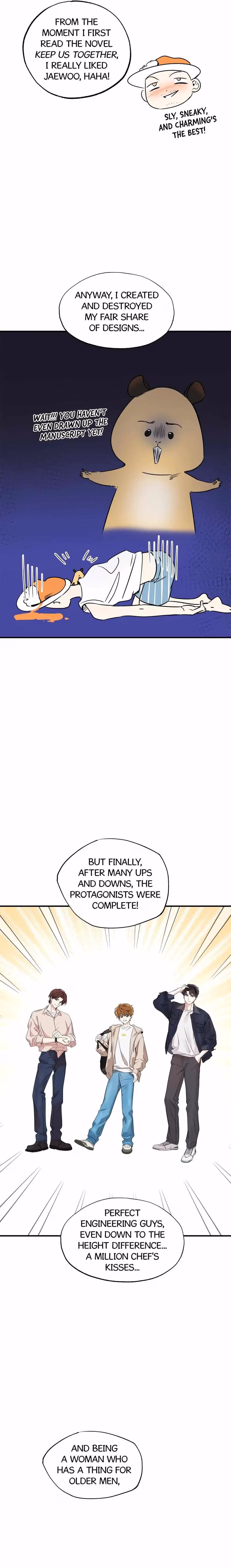 Read Keep Us Together chapter 25.5 image 2 on Lezhin