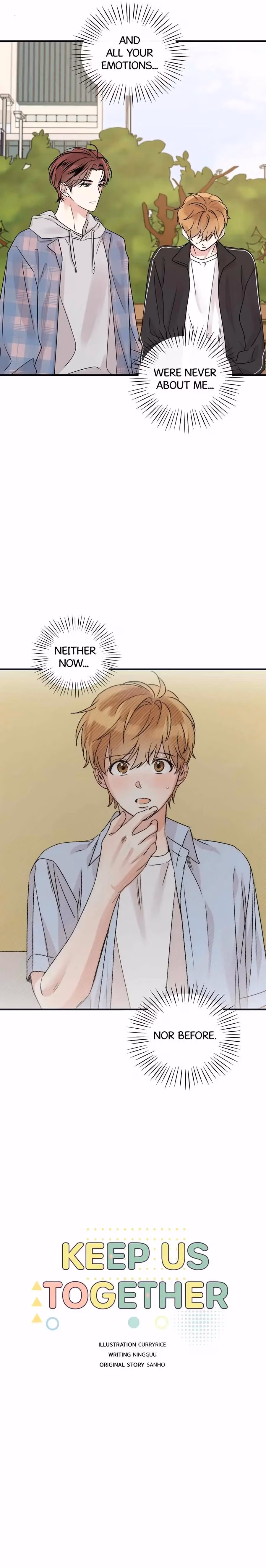 Read Keep Us Together chapter 30 image 9 on Lezhin