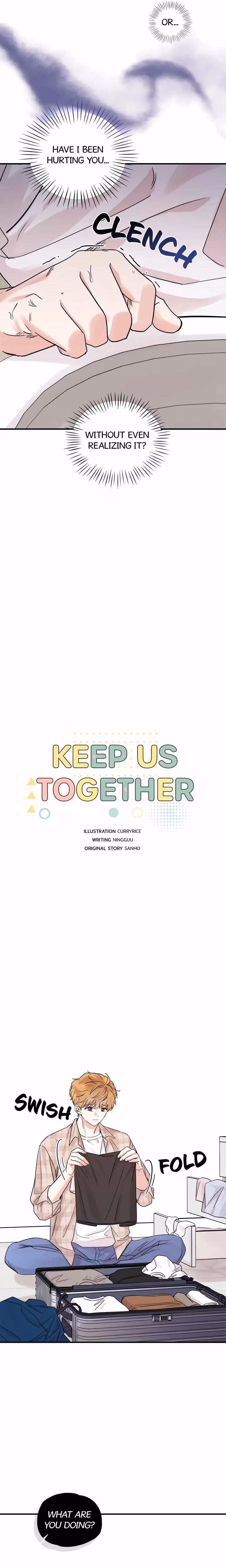 Read Keep Us Together chapter 32 image 6 on Lezhin