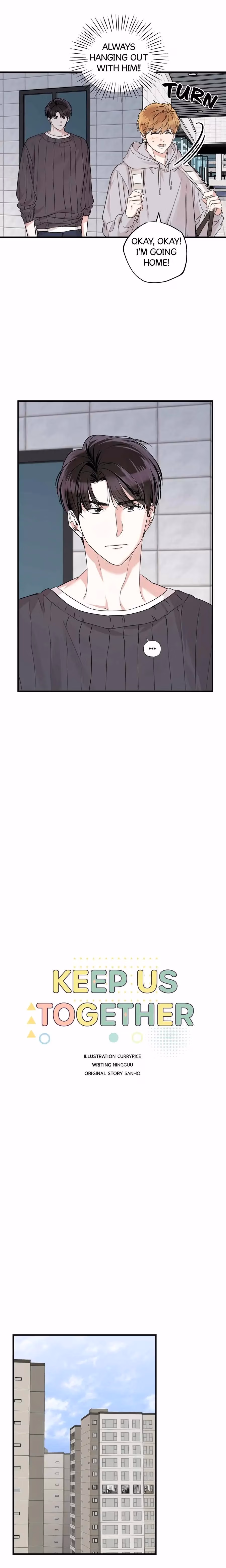 Read Keep Us Together chapter 45 image 2 on Lezhin