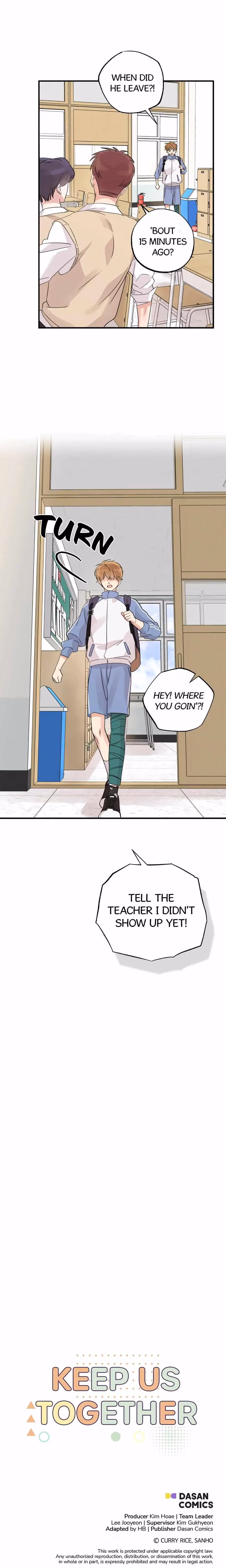 Read Keep Us Together chapter 7 image 17 on Lezhin