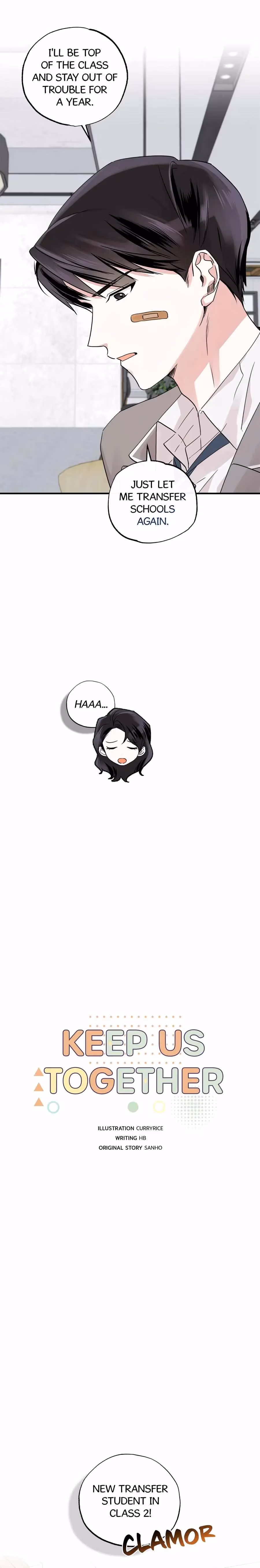 Read Keep Us Together chapter 9 image 2 on Lezhin