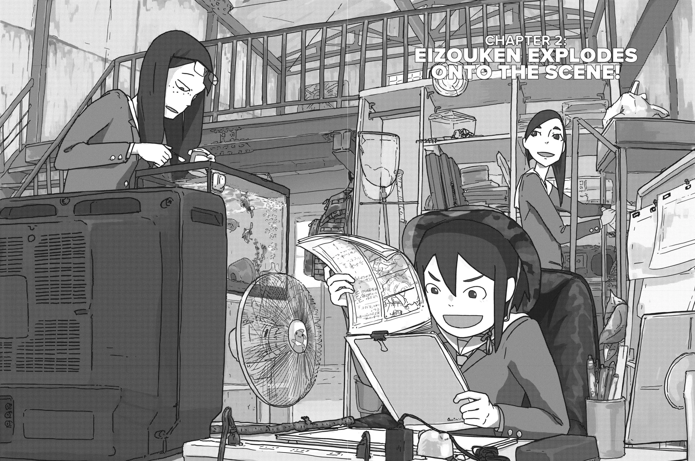 Read Keep Your Hands Off Eizouken! chapter 2 image 2 on Lezhin