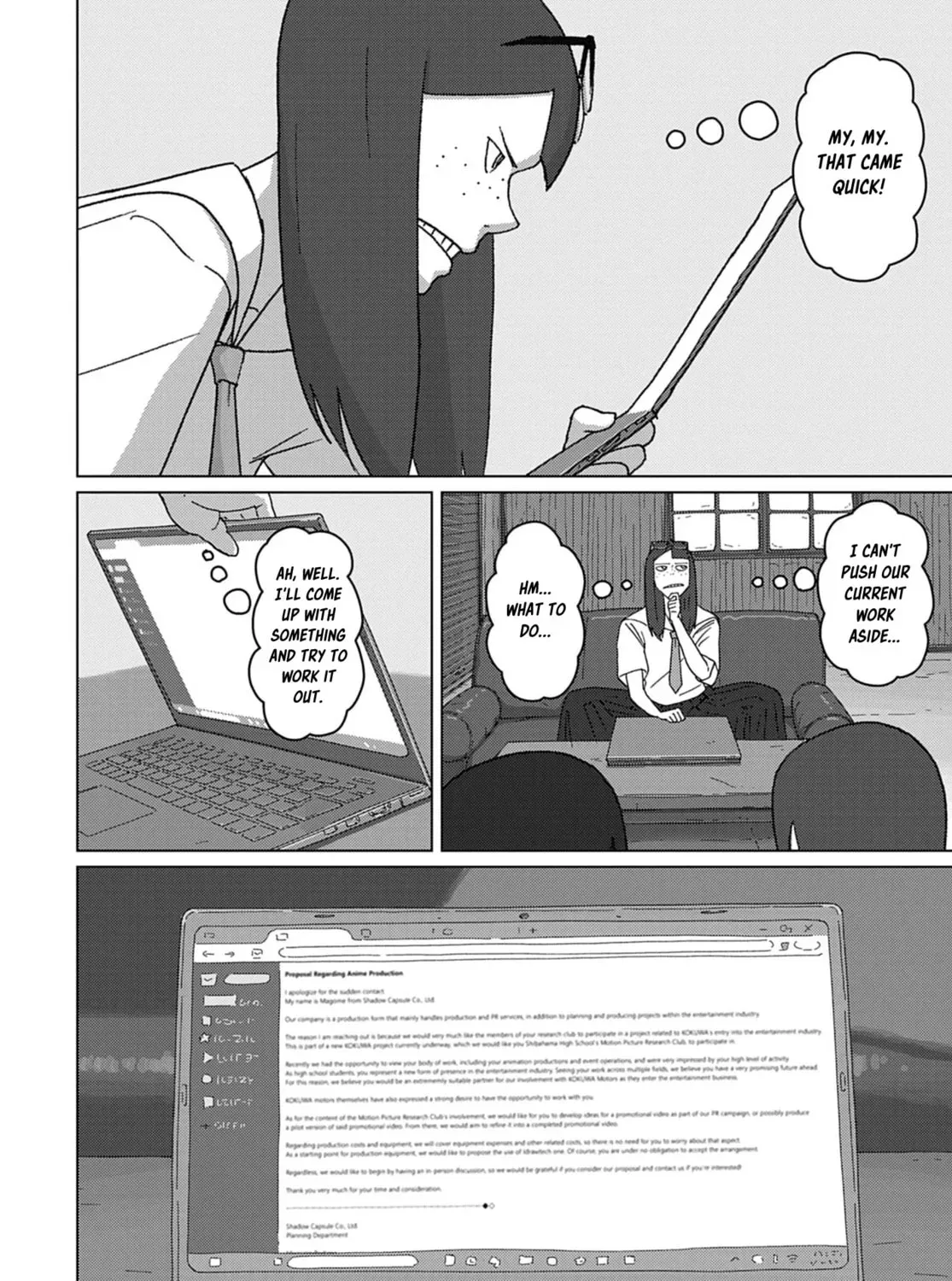 Read Keep Your Hands Off Eizouken! chapter 73 image 10 on Lezhin