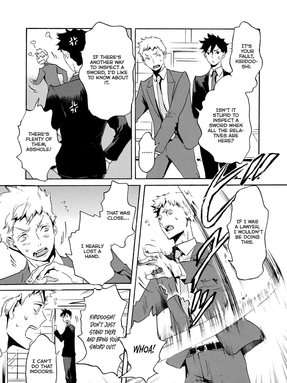 Read Keishichou Sword Division chapter 1 image 40 on Lezhin