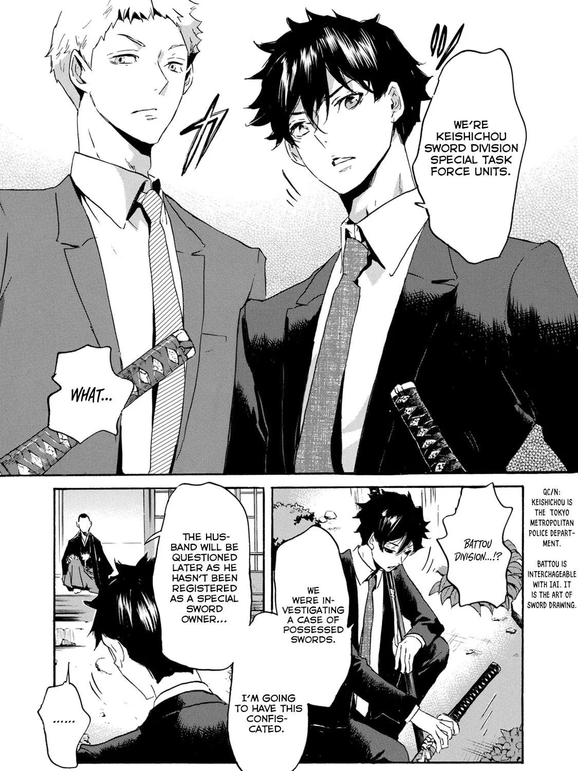 Read Keishichou Sword Division chapter 1 image 58 on Lezhin