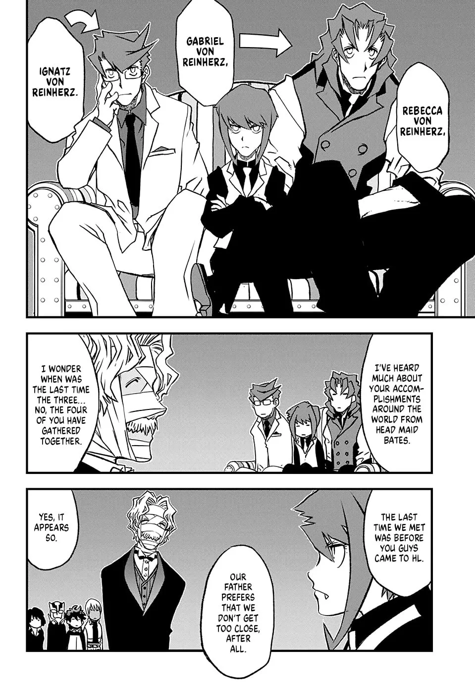 Kekkai Sensen - Beat 3 Peat Chapter 7 page 22 - 