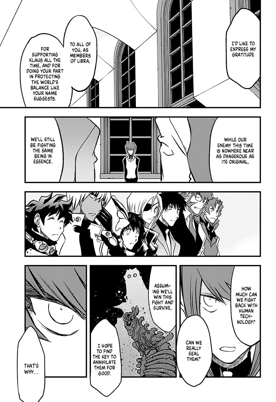 Kekkai Sensen - Beat 3 Peat Chapter 7 page 37 - 