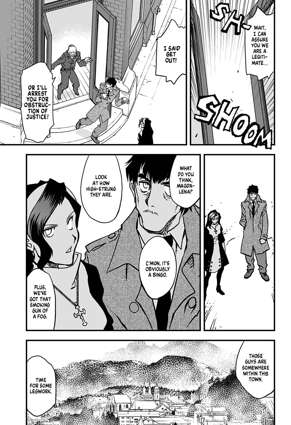 Kekkai Sensen - Beat 3 Peat Chapter 9 page 17 - 