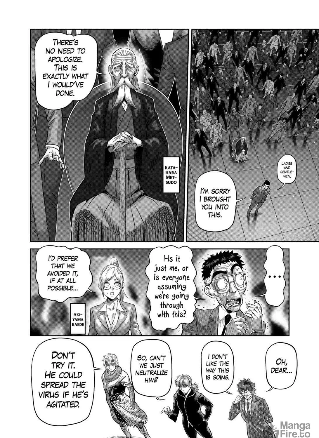 Read Kengan Omega chapter 236 image 18 on Lezhin