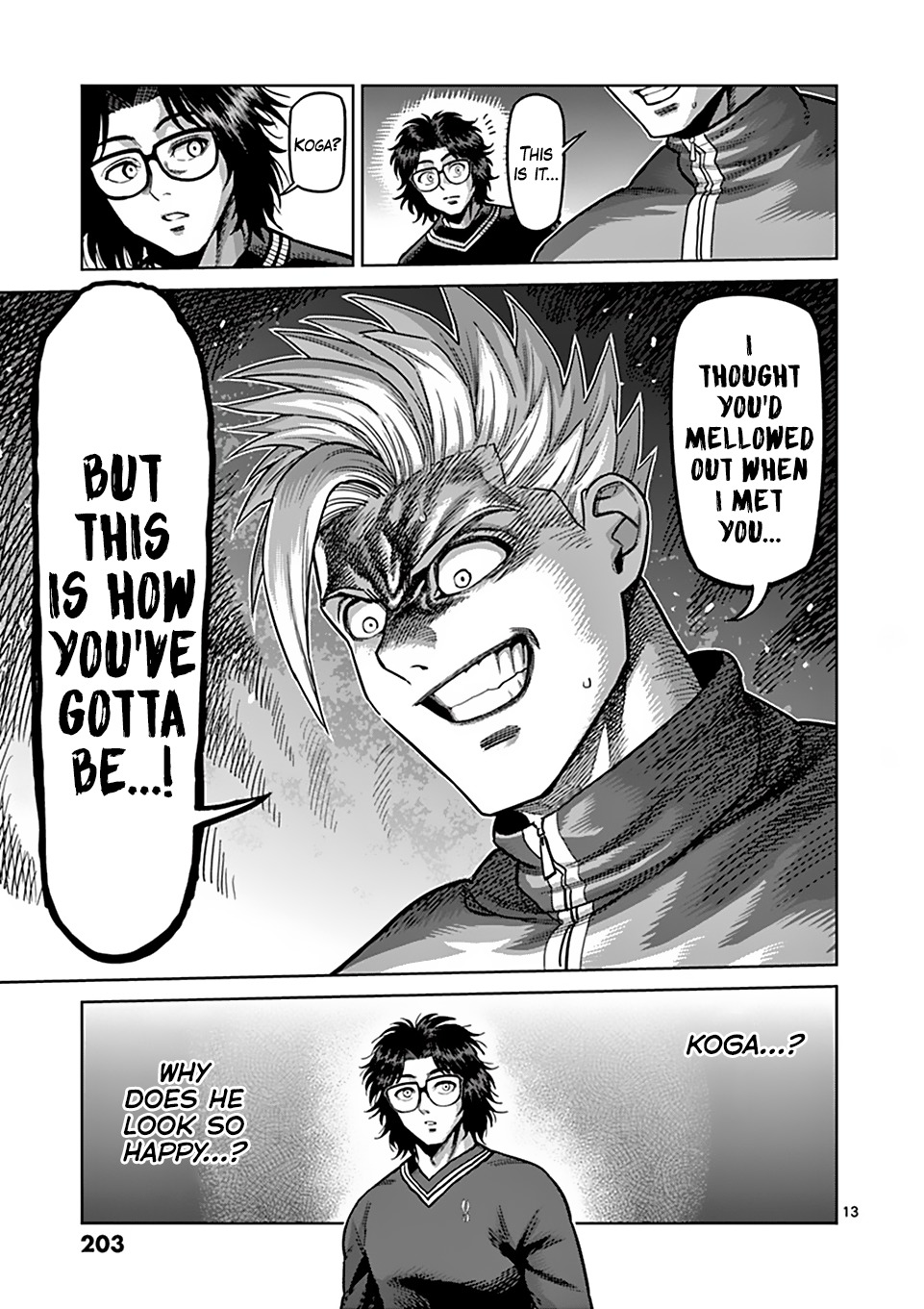 Read Kengan Omega chapter 305.1 image 12 on Lezhin