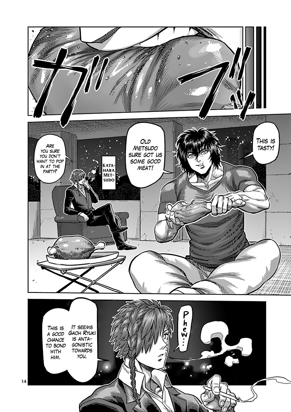 Read Kengan Omega chapter 305.1 image 13 on Lezhin