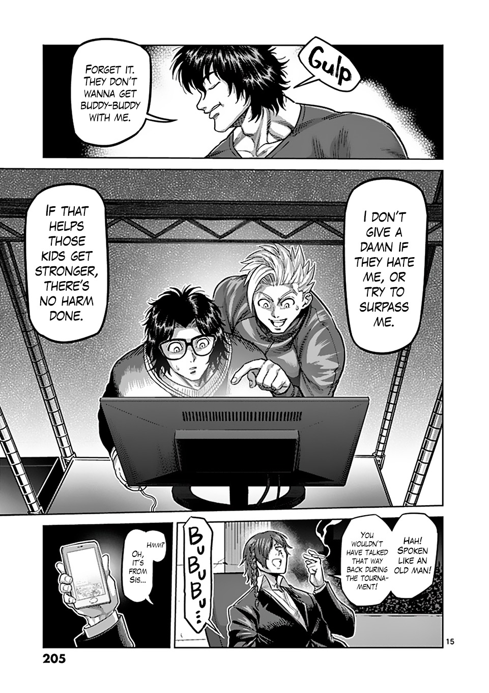 Read Kengan Omega chapter 305.1 image 14 on Lezhin