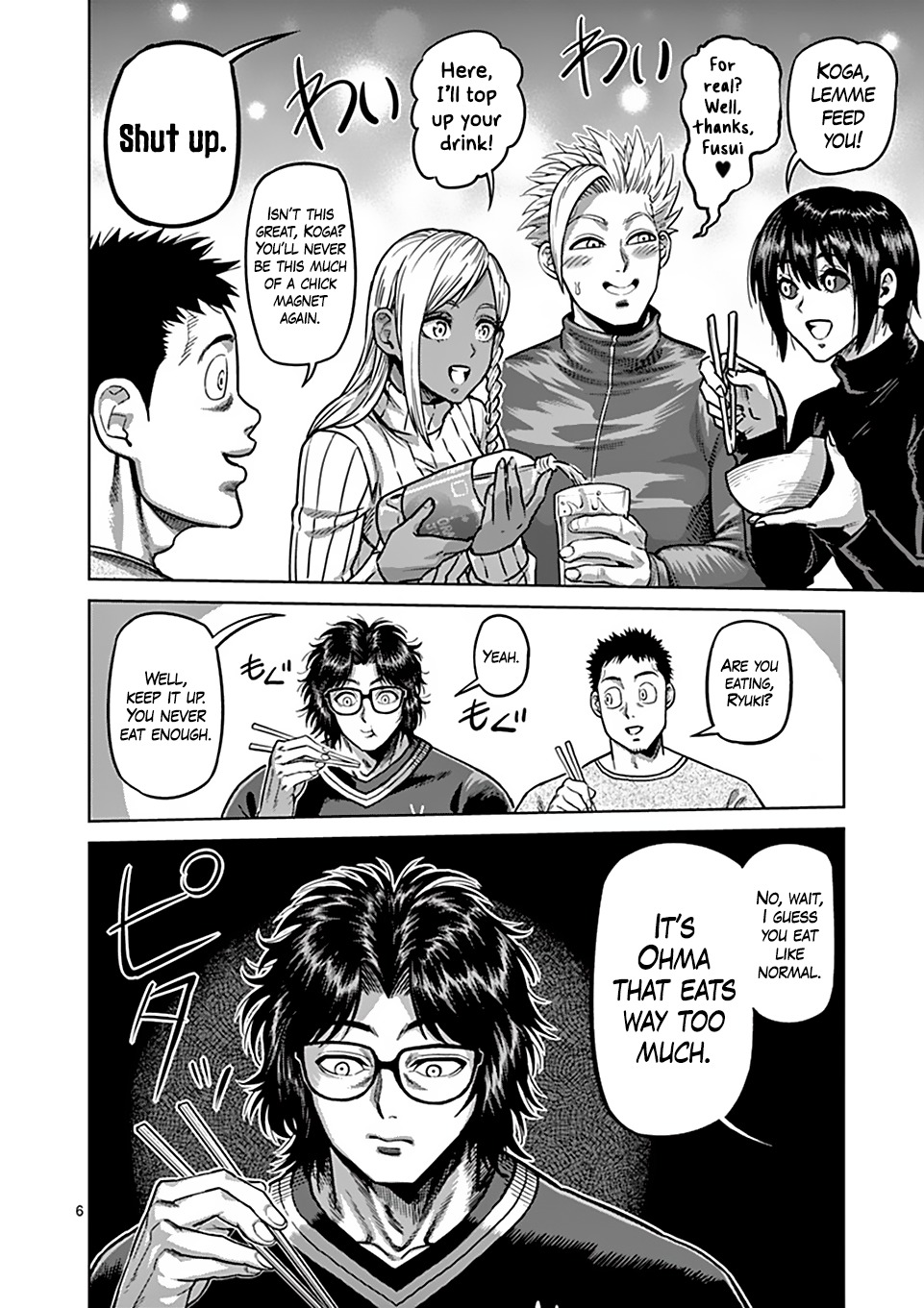Read Kengan Omega chapter 305.1 image 5 on Lezhin