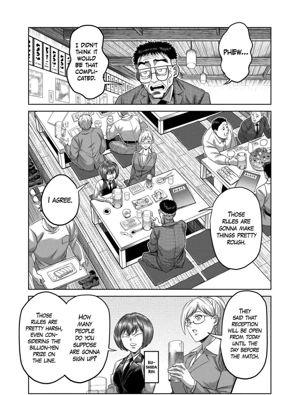 Read Kengan Omega chapter 318 image 20 on Lezhin