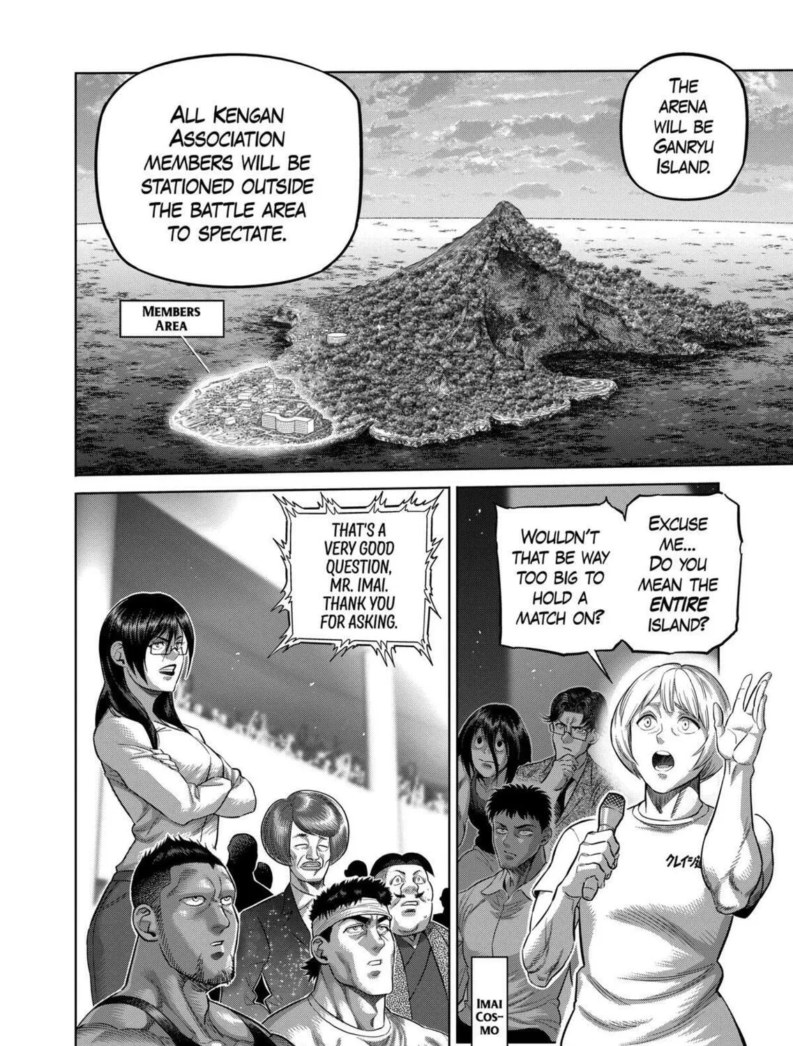 Read Kengan Omega chapter 318 image 6 on Lezhin