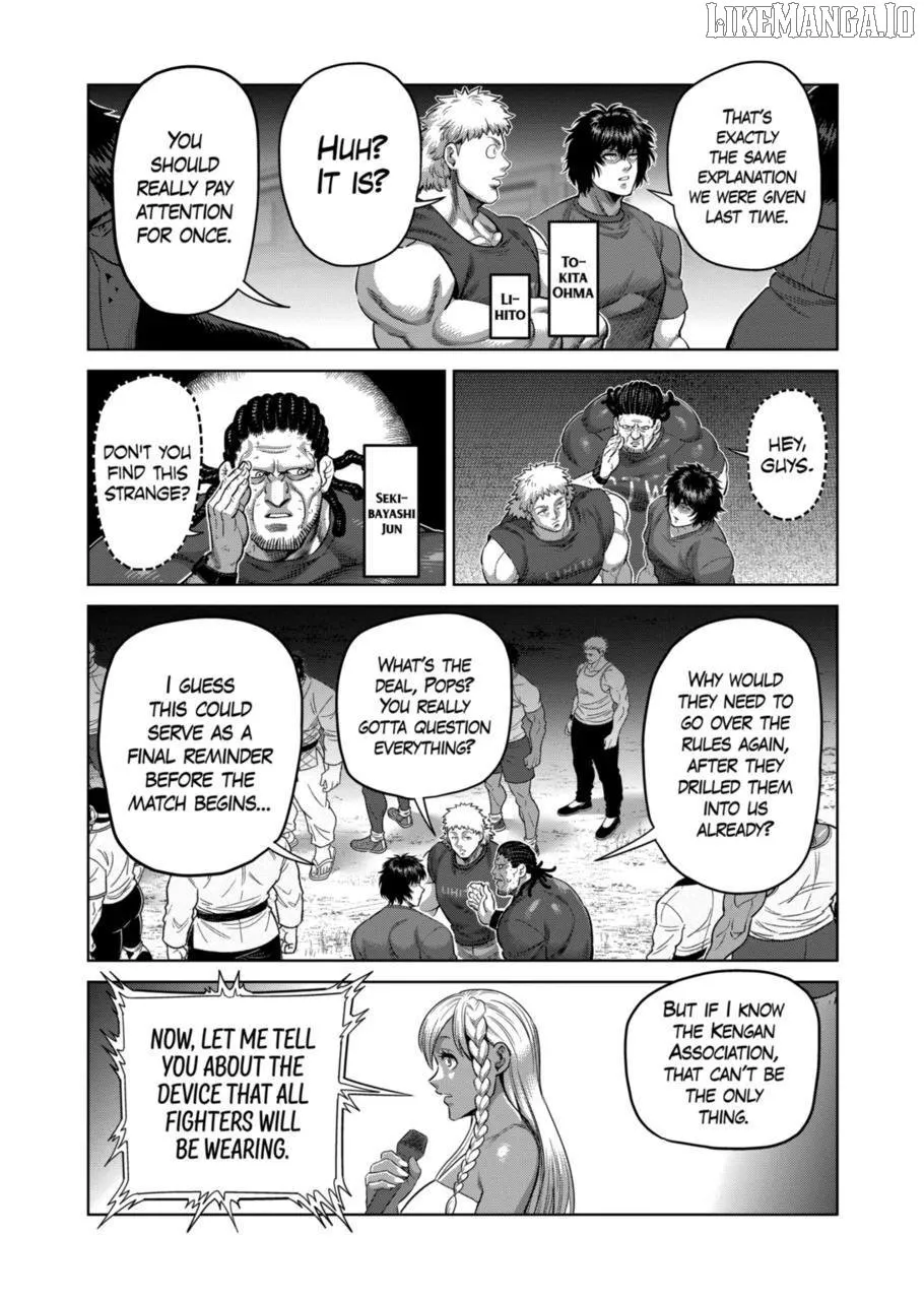 Kengan Omega Chapter 327 page 4 - 