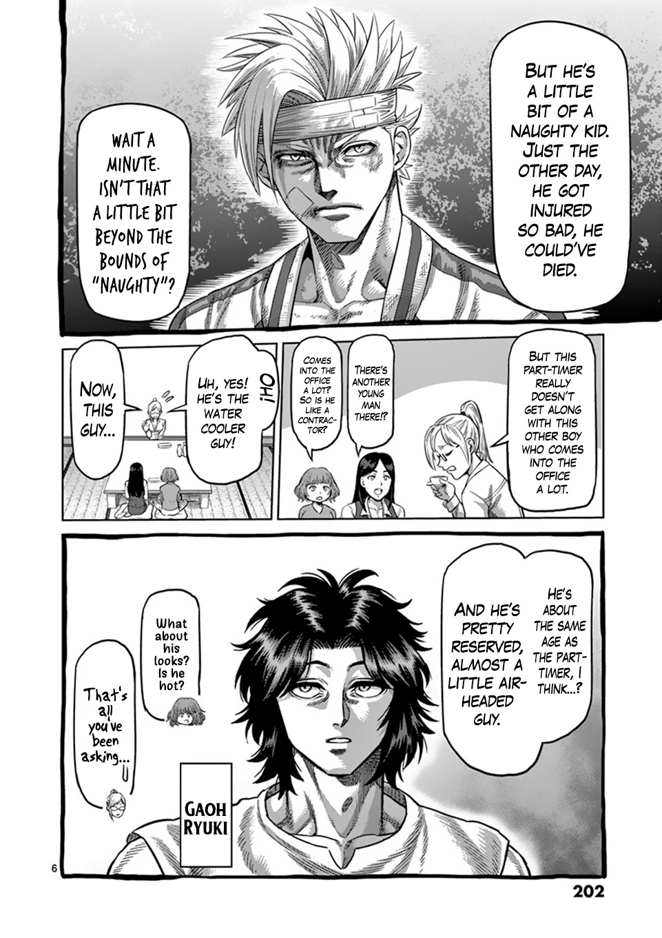 Kengan Omega Chapter 343 page 6 - 