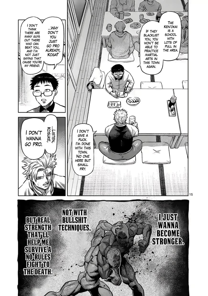 Kengan Omega Chapter 350 page 14 - 