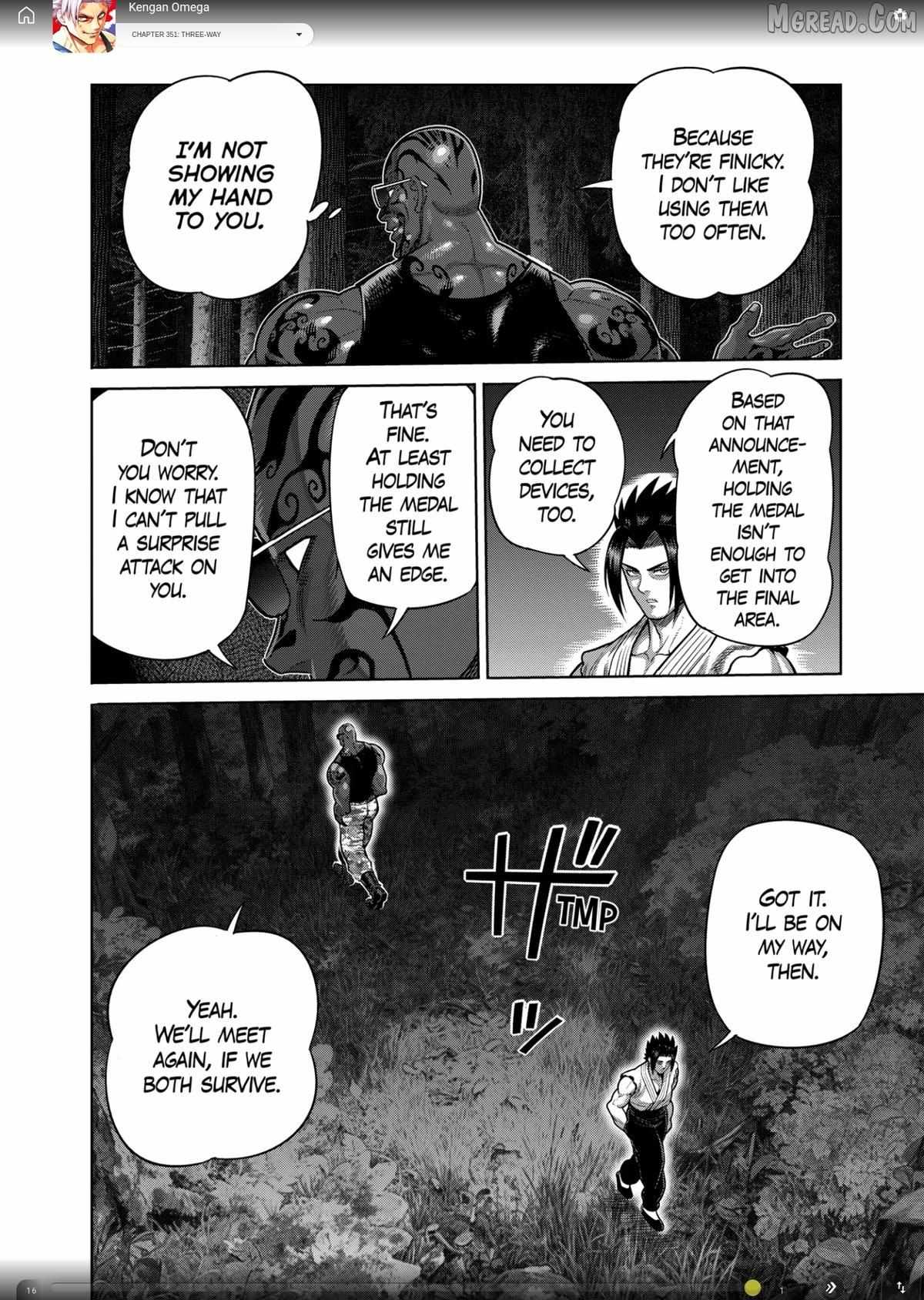 Kengan Omega Chapter 351 page 2 - 