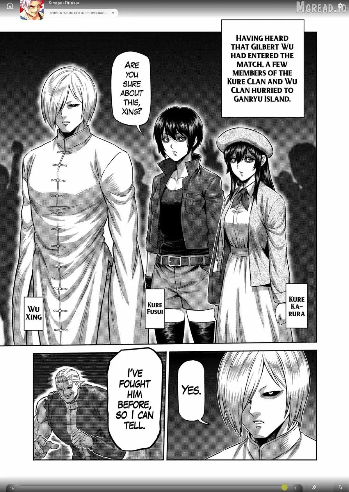 Kengan Omega Chapter 353 page 3 - 