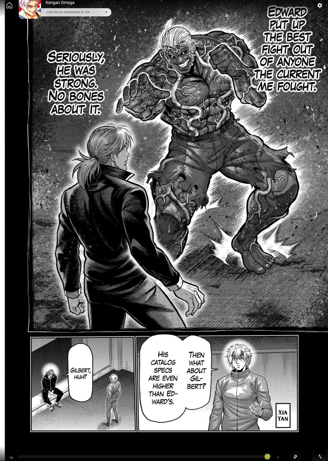 Kengan Omega Chapter 355 page 2 - 