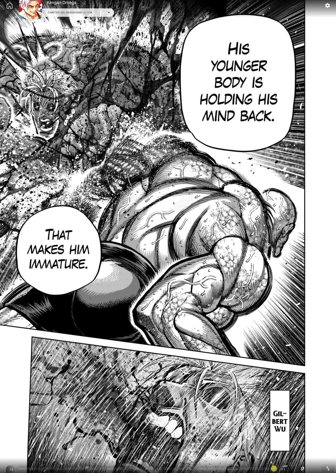 Kengan Omega Chapter 355 page 3 - 