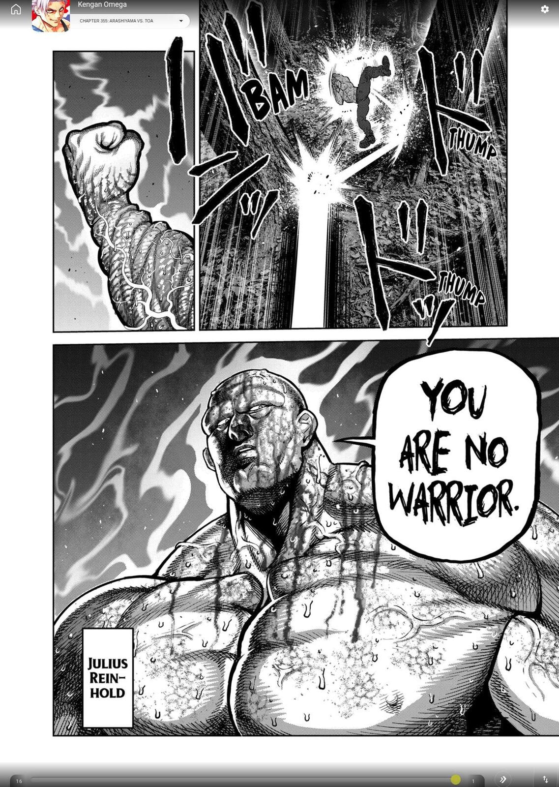 Kengan Omega Chapter 355 page 4 - 