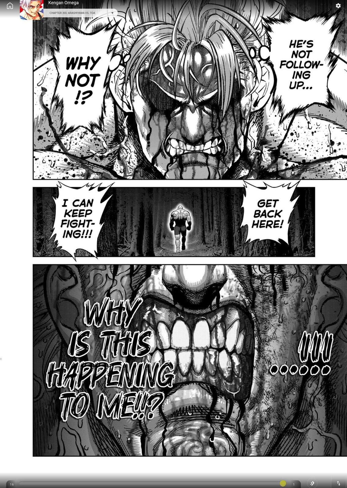 Kengan Omega Chapter 355 page 6 - 