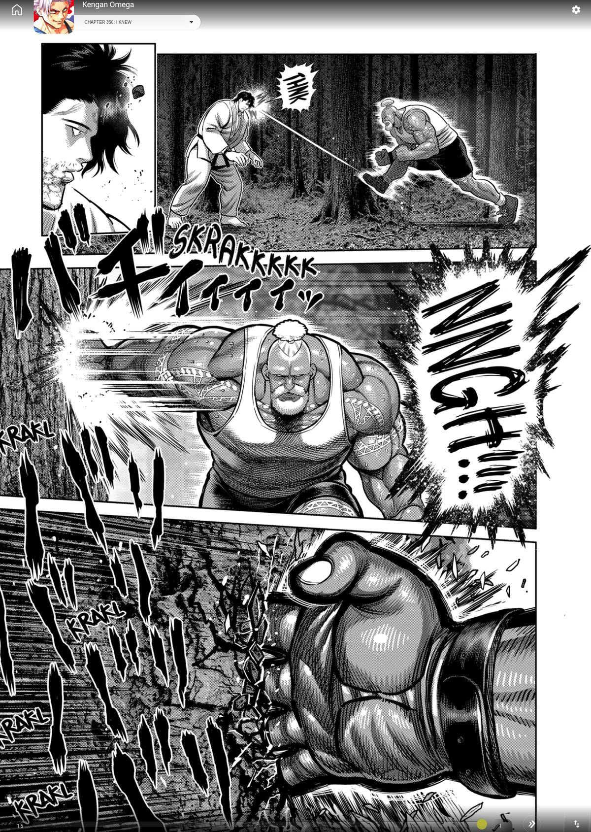 Kengan Omega Chapter 356 page 3 - 