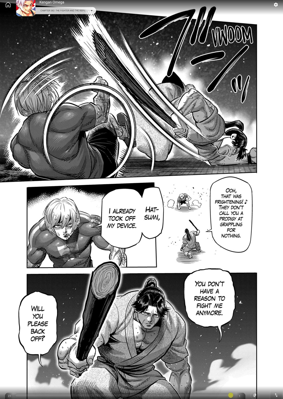 Kengan Omega Chapter 362 page 5 - 