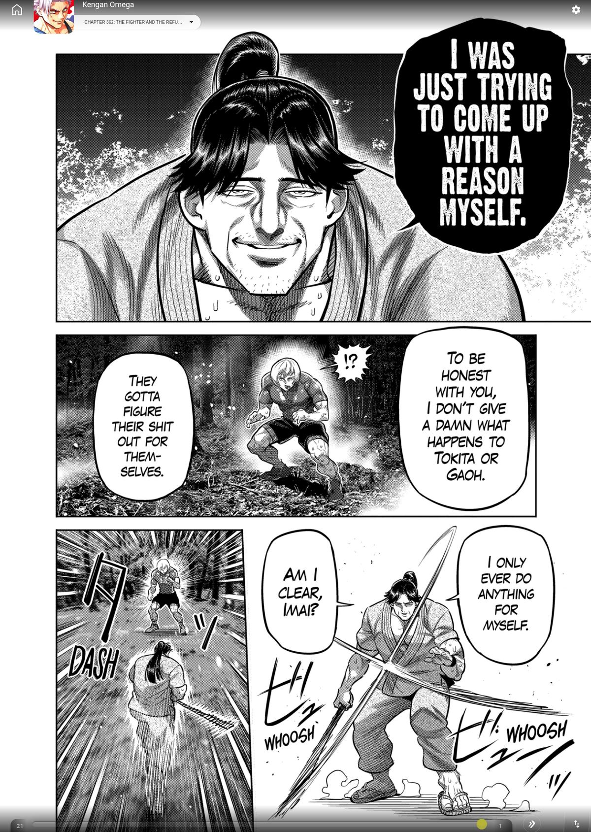 Kengan Omega Chapter 362 page 6 - 