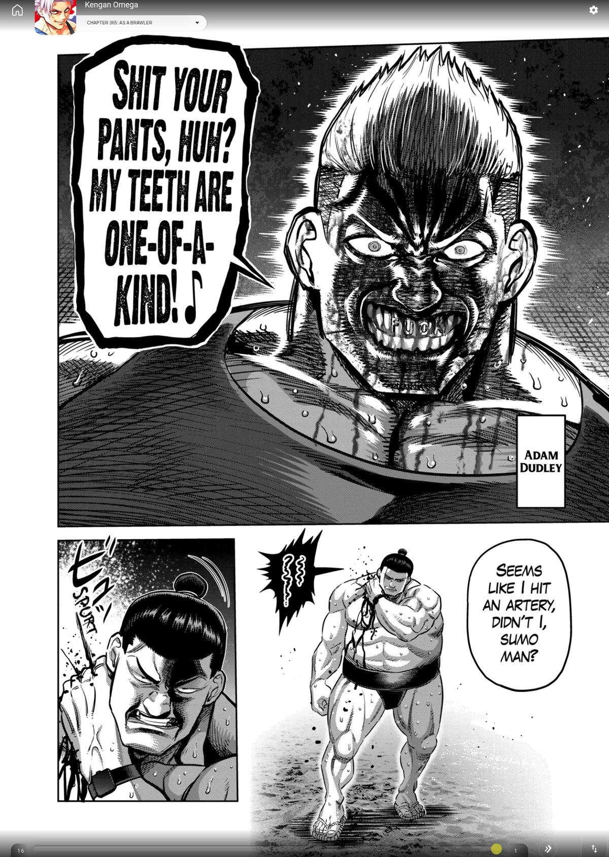 Kengan Omega Chapter 365 page 2 - 