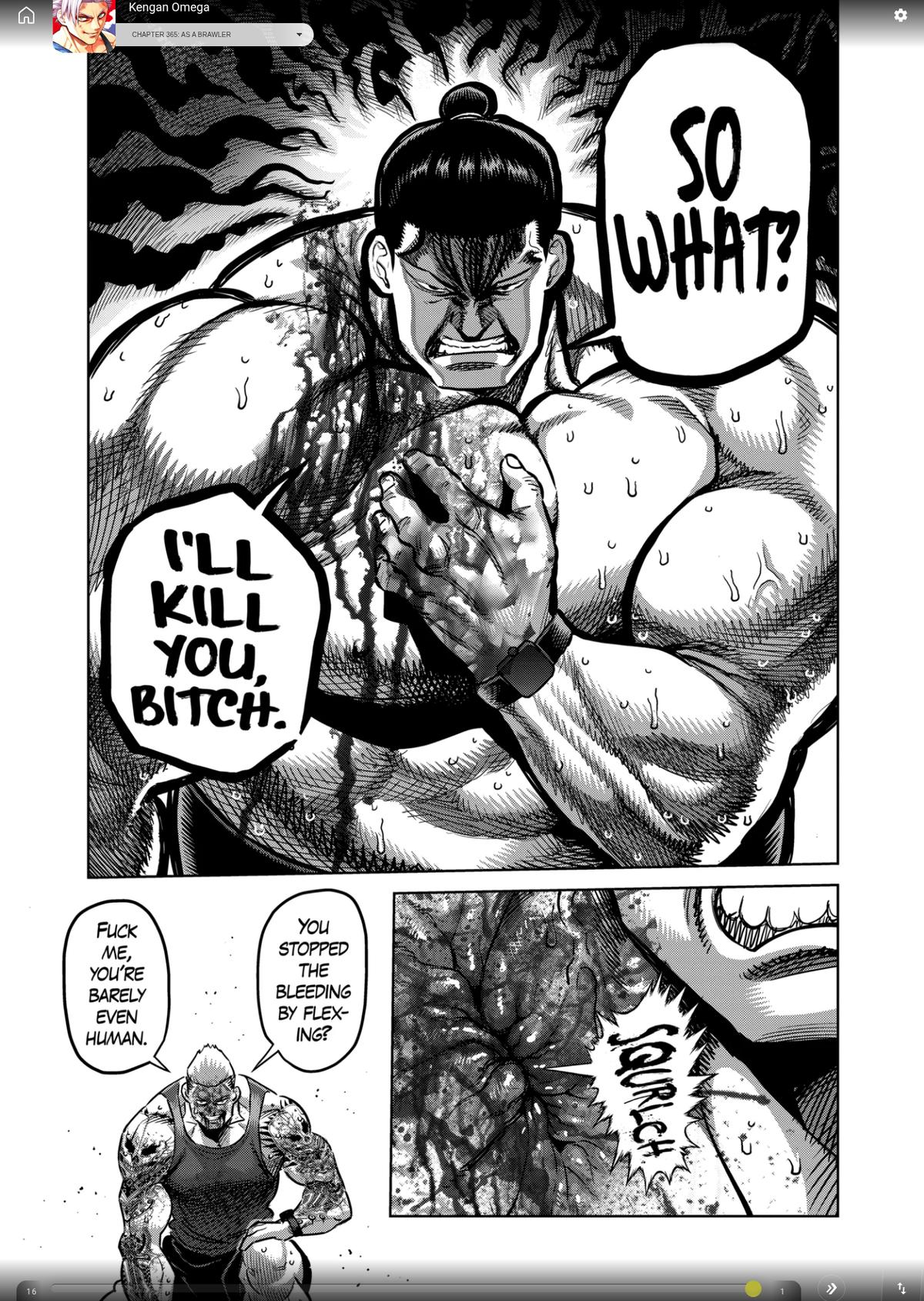 Kengan Omega Chapter 365 page 3 - 