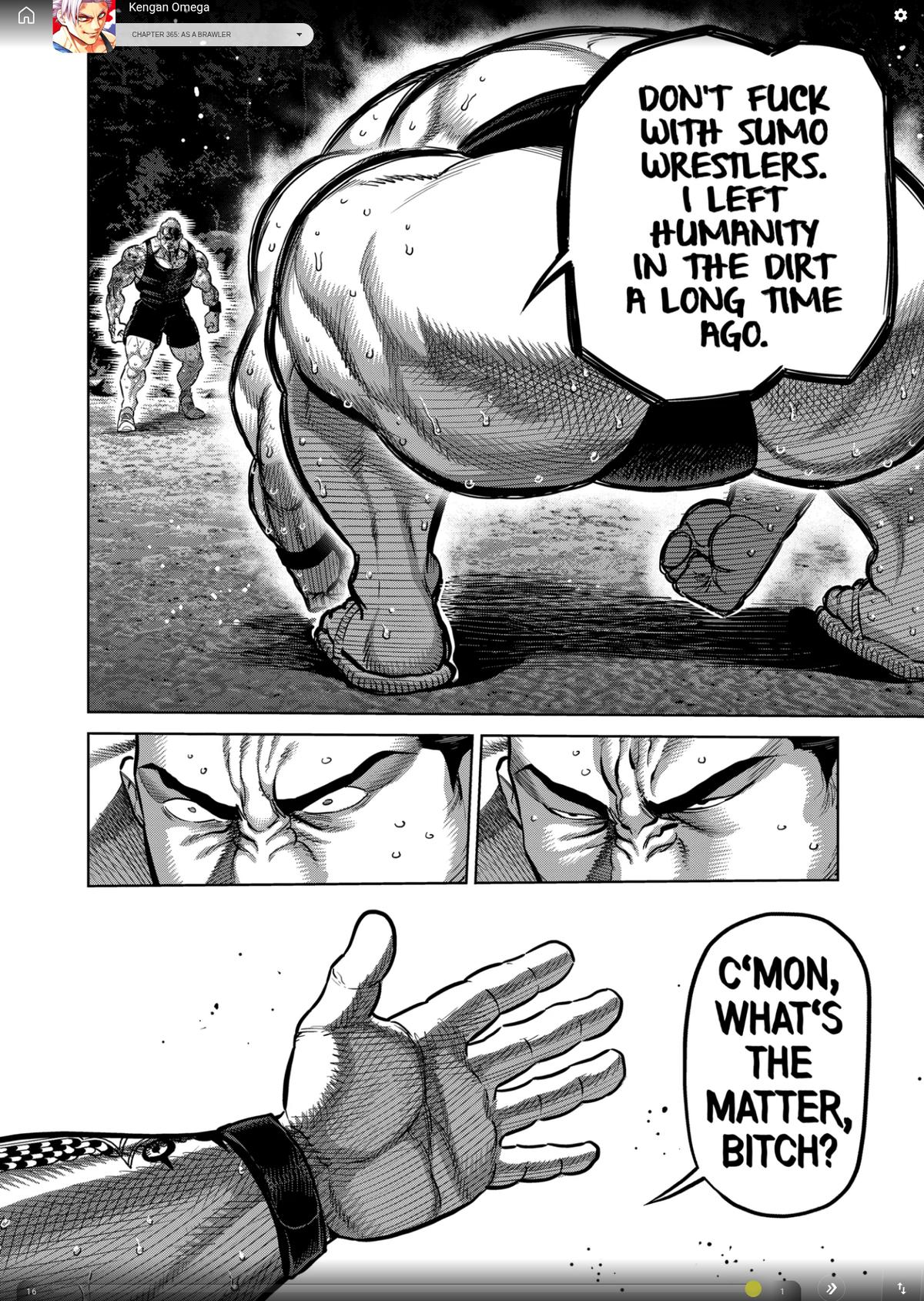 Kengan Omega Chapter 365 page 4 - 
