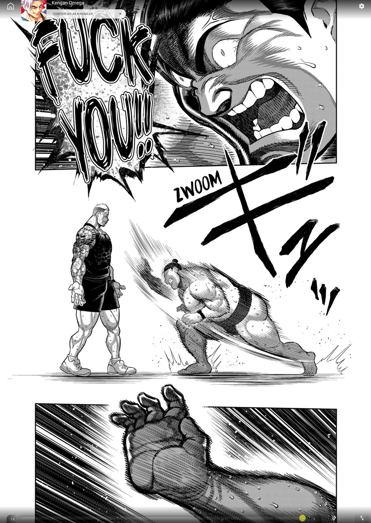 Kengan Omega Chapter 365 page 6 - 
