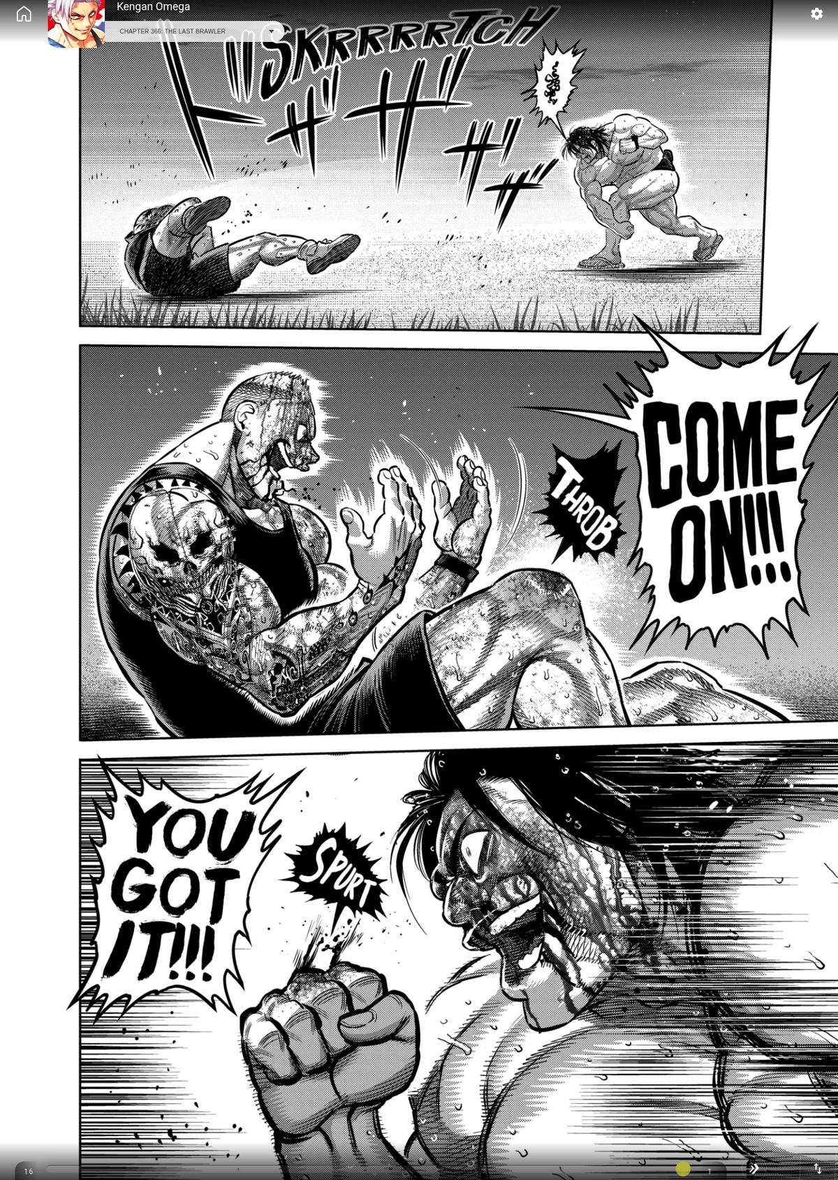 Kengan Omega Chapter 366 page 4 - 