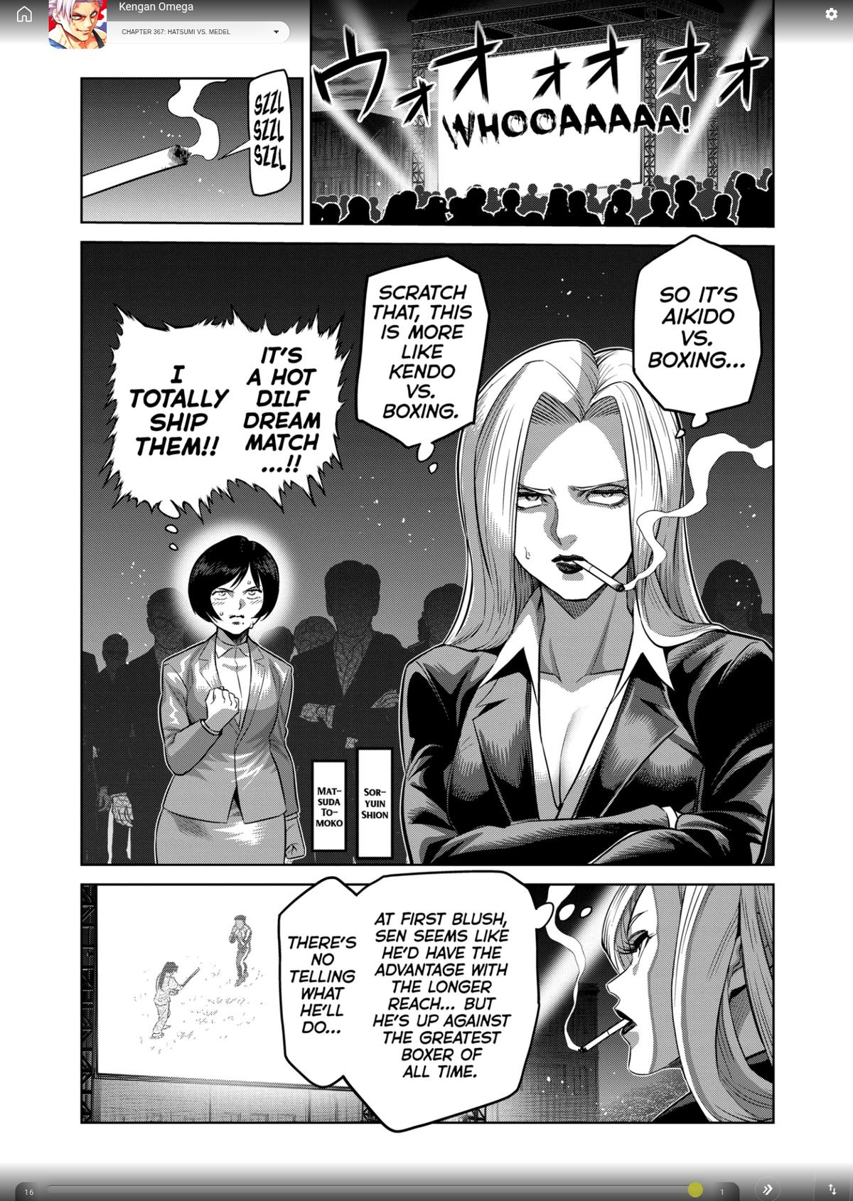 Kengan Omega Chapter 367 page 4 - 