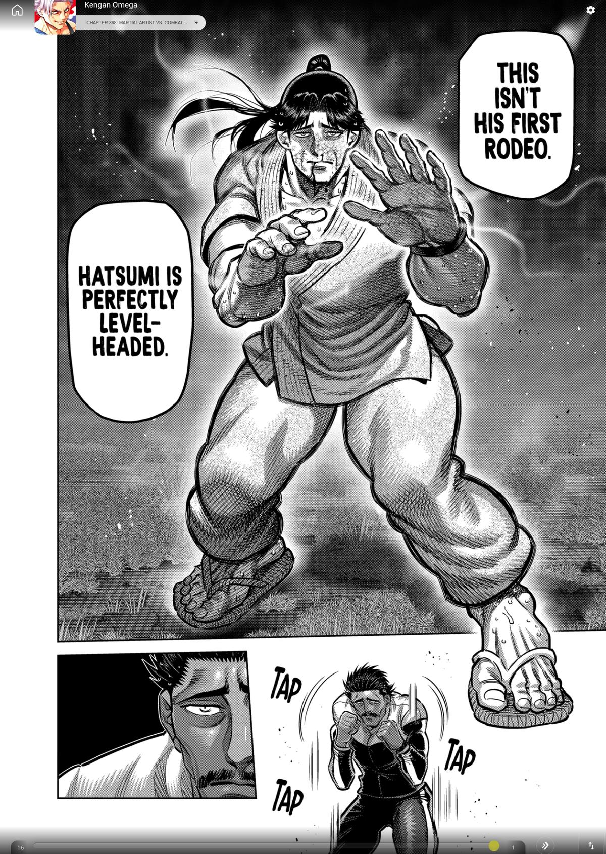 Kengan Omega Chapter 368 page 4 - 