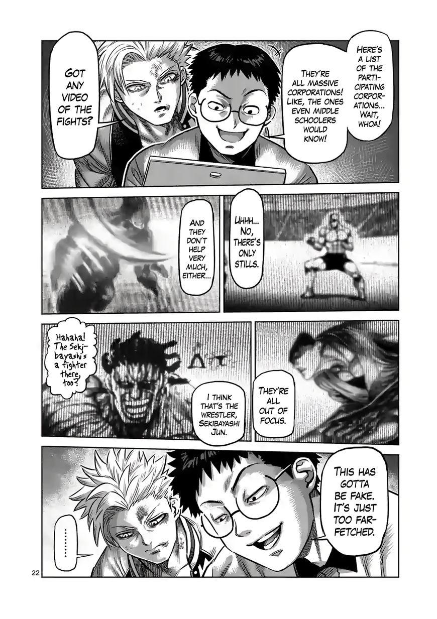 Kengan Omega Chapter 420 page 21 - 