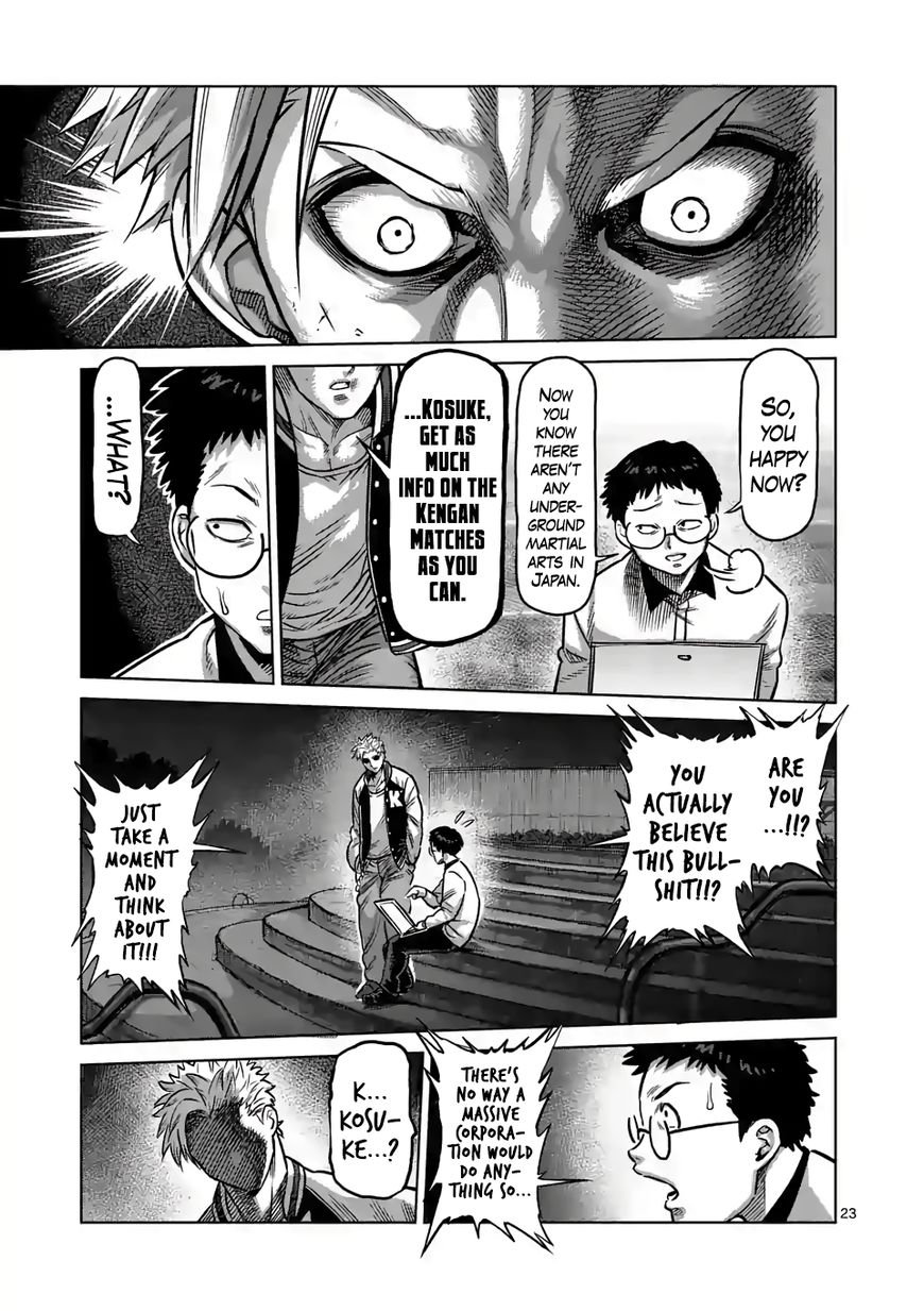 Kengan Omega Chapter 420 page 22 - 