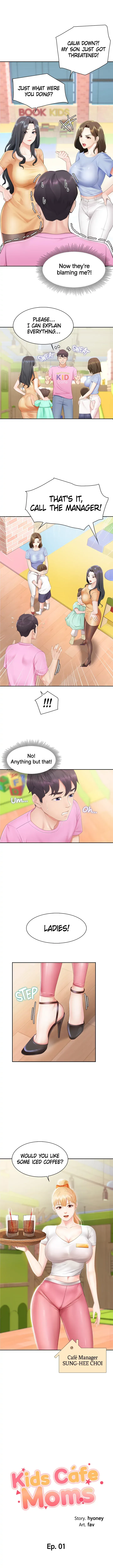 Read Kids Café Moms chapter 1 image 3 on Lezhin