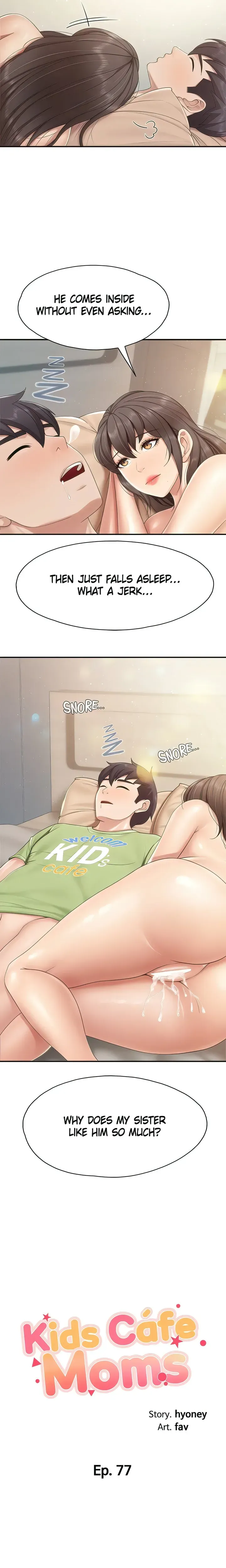 Read Kids Café Moms chapter 77 image 1 on Lezhin