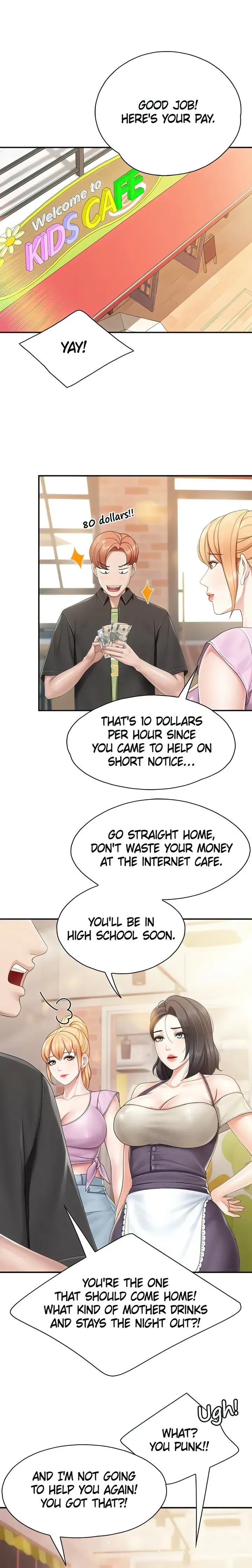 Read Kids Café Moms chapter 77 image 2 on Lezhin