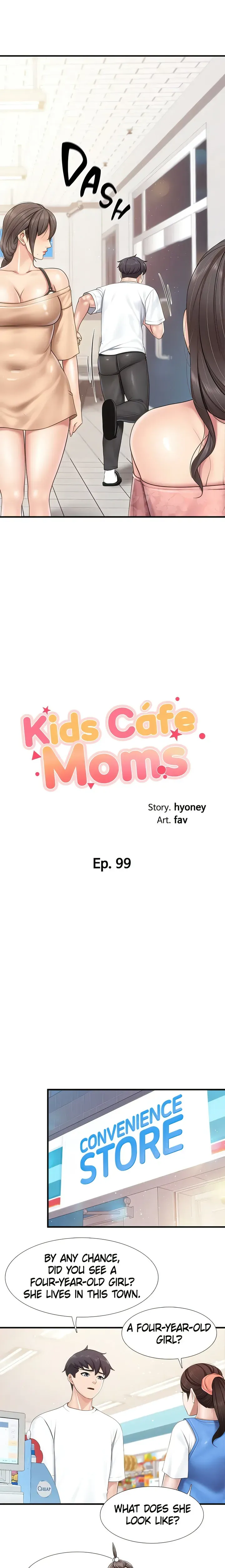 Read Kids Café Moms chapter 99 image 1 on Lezhin