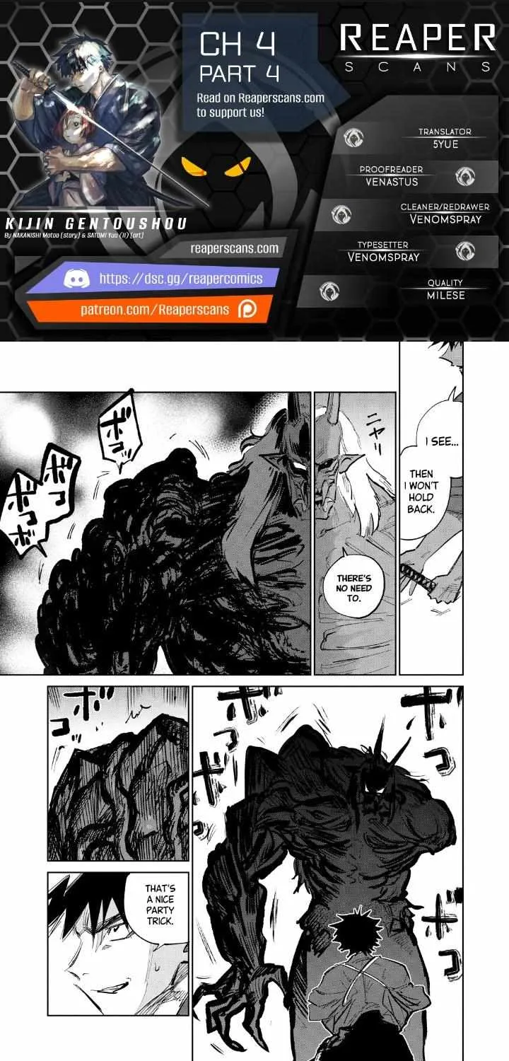 Read Kijin Gentoushou chapter 4.4 image 1 on Lezhin