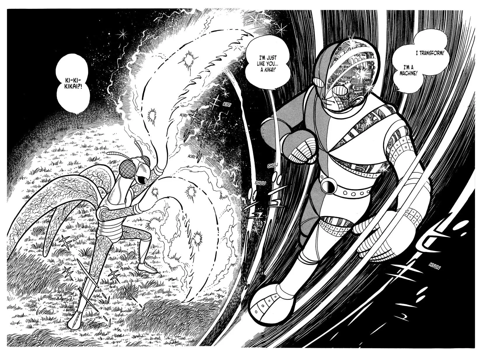 Read Kikaider chapter 1 image 140 on Lezhin
