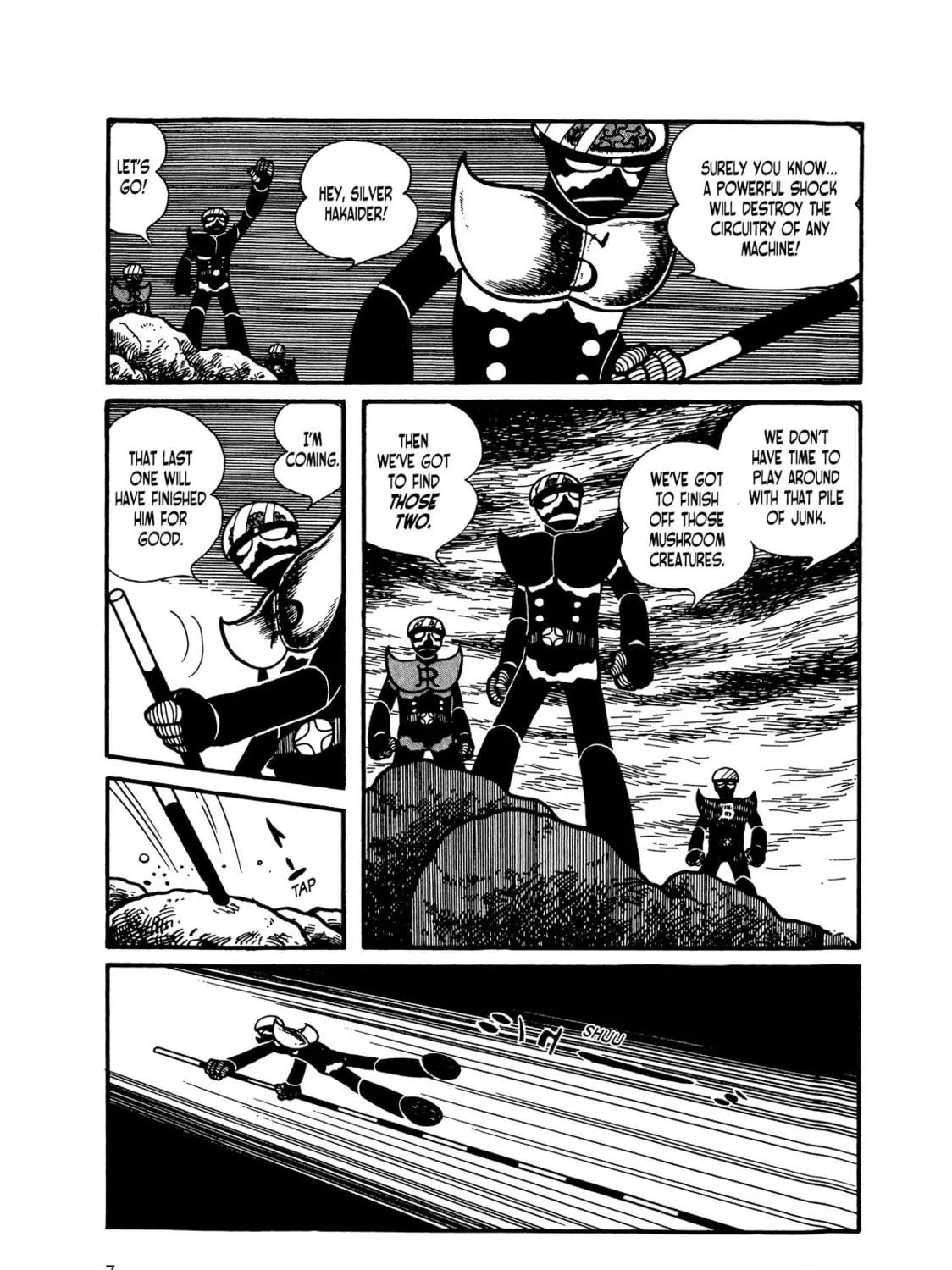 Read Kikaider chapter 10 image 8 on Lezhin